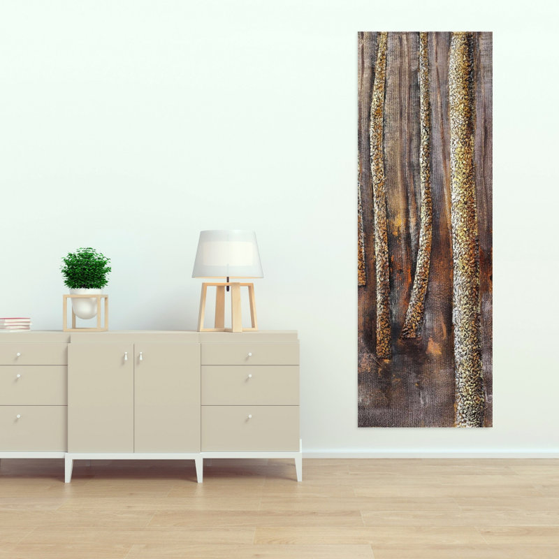 The Dark Forest - Toile de paysages bruns pour la décoration intérieure