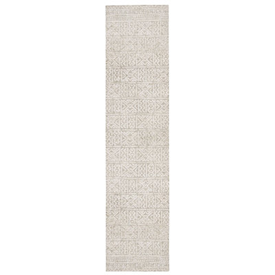 Tapis gris en microfibre Asencion