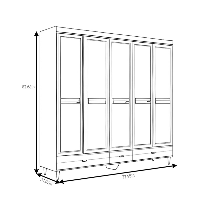 Berne, Brown, 82,68" H x 77,95" W