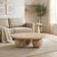 Solid Wood Three Leg Coffee Table-1335306077