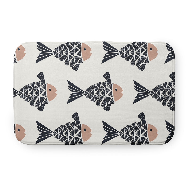 Tapis de bain Beach, L 17 po x L 24 po, Rose