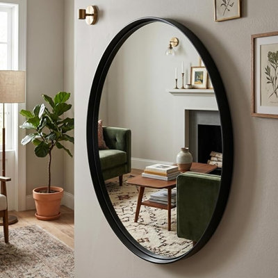 Kla Metal Flat Wall Mirror