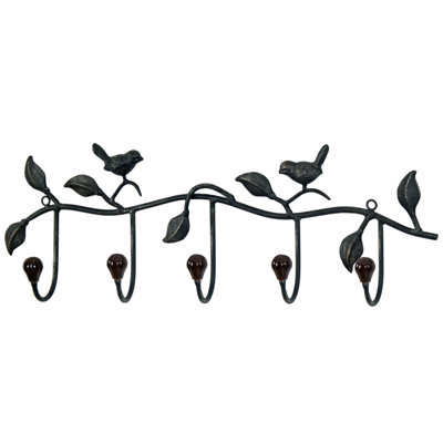 Iron 5 - Hook Wall Mounted Coat Rack