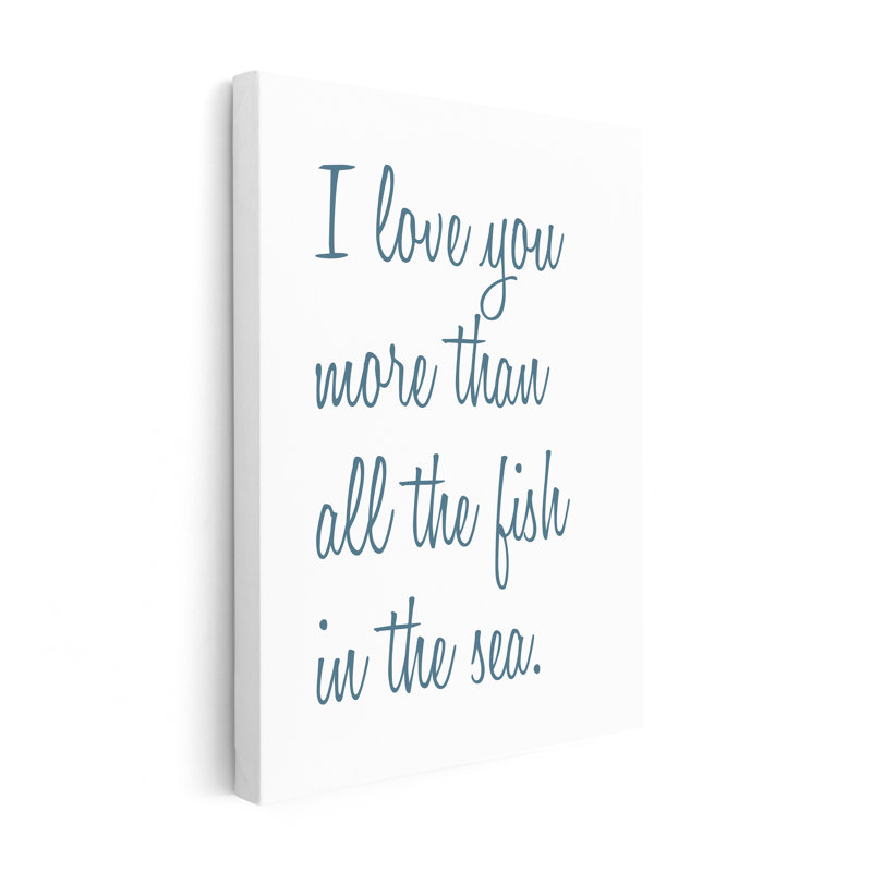 I Love You More No1, Unframed, Canvas, 11"H x 14"W