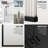 Zenith 34" W x 74" H Fixed Frameless Shower Screen with 3/8" Glass-99084462