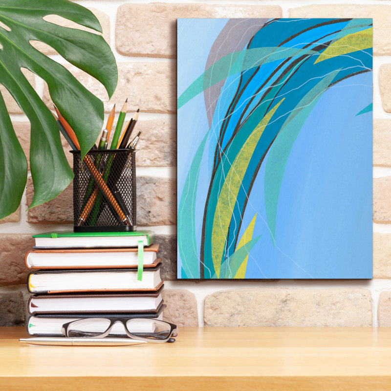 «Circulation Flow III» par Regina Moore, H 16 po x l 12 po x P 0,75 po