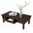 Rectangular Wooden Coffee Table with Storage Drawer-1695133540