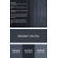 Tapis de zone noire contemporaine-800627271