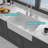 White Kitchen Sink - 33 X 18 X 10 Inch White Porcelain Ceramic Single Bowl Reversible Design Kitchen Sink