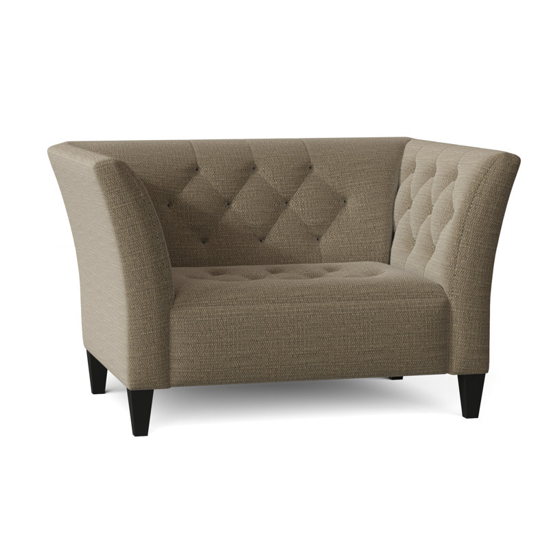 Carruth Upholstered Armchair, Vibe Haze Chenille
