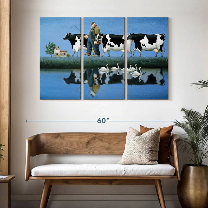 Alvord Delta Cows, H 24 po x l 38 po
