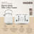 HADEN 1.8 Quarts Stainless Steel Bundle