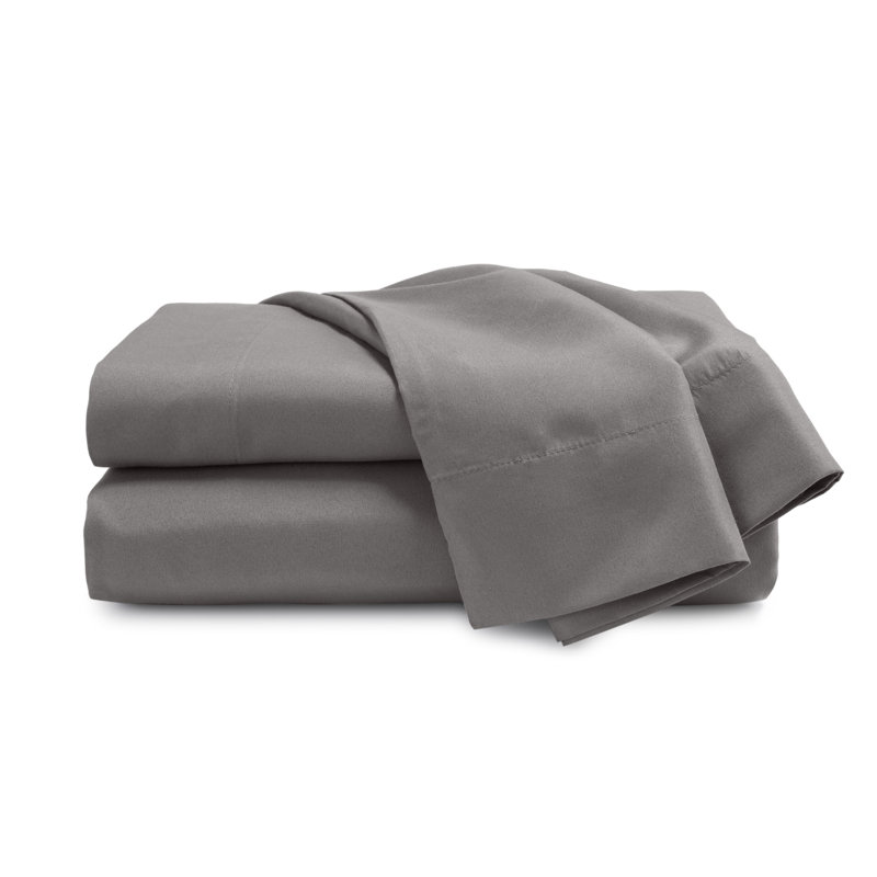 Standard Gray Polyester Pillowcases for Kids Unisex
