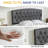 Camelback Diamond Tufted Upholstered Panel Headboard-1962771880-1962299511
