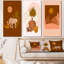 Tropical Boho Wildlife Decor III - ensemble d'art moderne Mid-Century de 3 pièces-1472119268