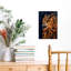 Majestic Owl Gaze Contemporary Bird Eagle Owl Portrait Wildlife Wall Art Print by HUGO - Wrapped Canvas Print-1018869983