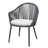 Antwonne Patio Rope 3 Piece Bistro Set With Cushions