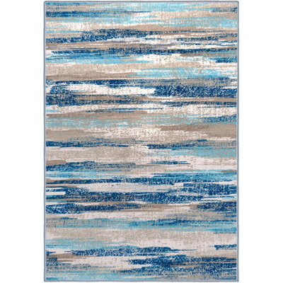 Area Rugs Washable Non Slip Rug With Rubber Backing for Living Room Bedroom