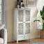 Grande armoire de rangement rustique sculptée-304457184