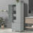Tall Storage Cabinet with Two Drawers for Bathroom, Waterproof and Durable with Adjustable Shelves-647203863