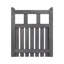 Gate Fencing with 1 Panel(s) Included-1113307128