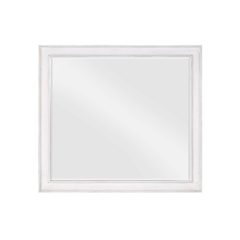 Katia Weathered White Finish Mirror