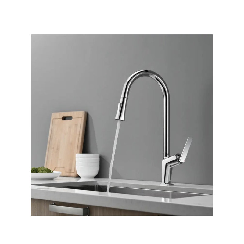 Robinet de cuisine AvaMalis, Chrome
