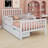 Wood Platform Bed With Guardrails On Both Sides And Drawers-1849508169-1849508174