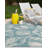 Contemporary Aviesel Area Rug Aqua Color-2050337809
