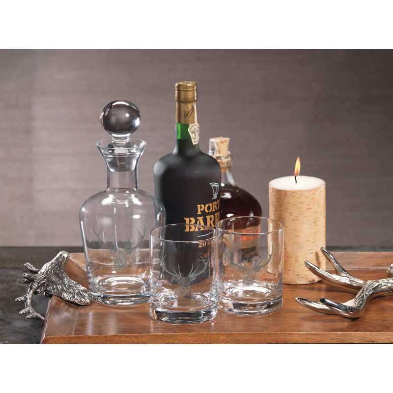 Aquin 14oz. Whiskey Glass Set