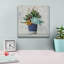«Succulent Still Life 1 Navy» par Julia Purinton, art mural sur toile-1905133585