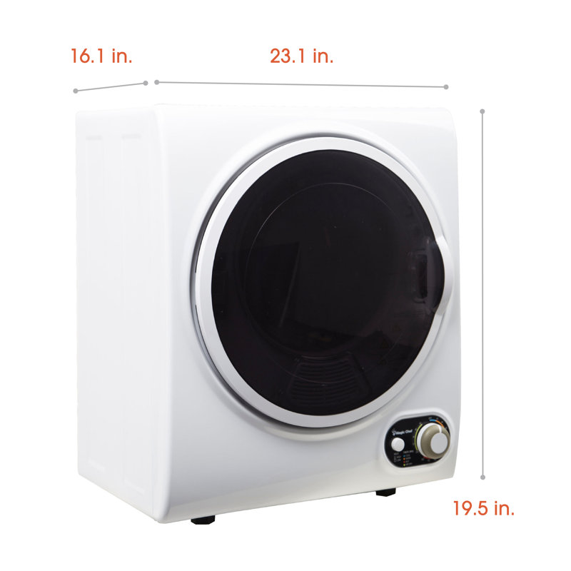 Magic Chef 1.5-Cu. Ft. Compact Electric Dryer in White