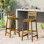 Tabouret de bar Ashlyn pour maison de campagne, café