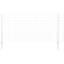 Fence with Post Segment Outdoor Barrier Garden Terrace Divider Boundary-1357473580
