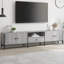 Osayande Unfinished TV Stand for TVs up to 88" with Fireplace Included-1950605702