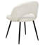 Millau 46cm H Polyester Blend Upholstered Metal Spindle Side Chair-1436246825