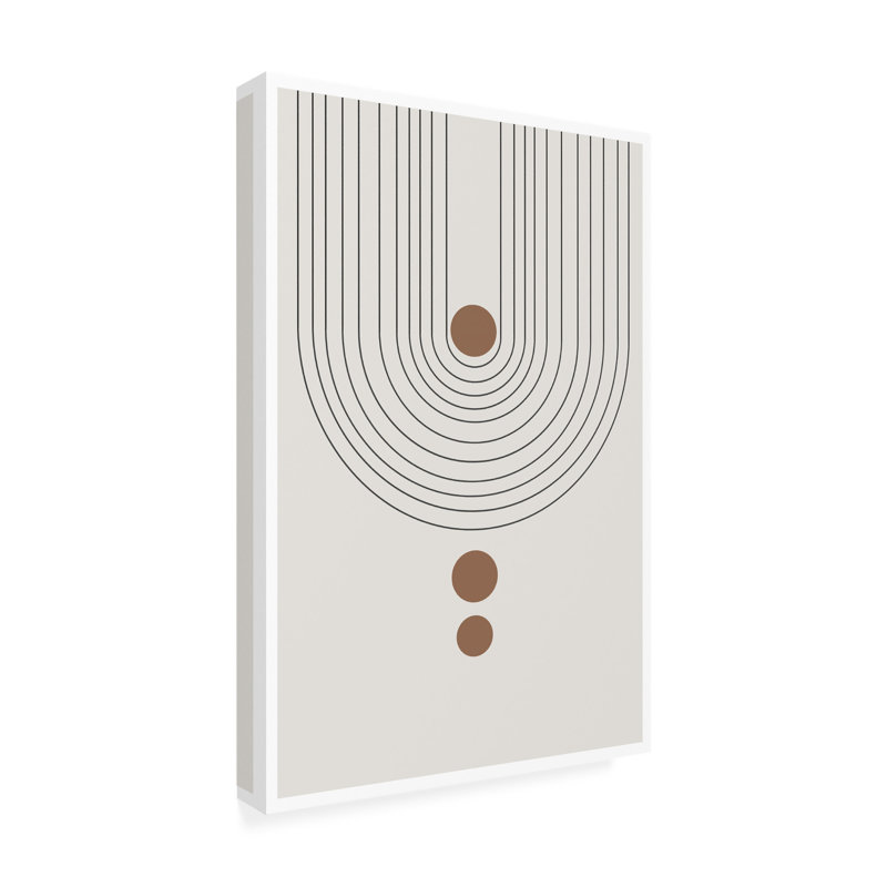 Arche moderne et contemporaine n ° 2 sur toile, H 19 po x l 12 po x P 2 po