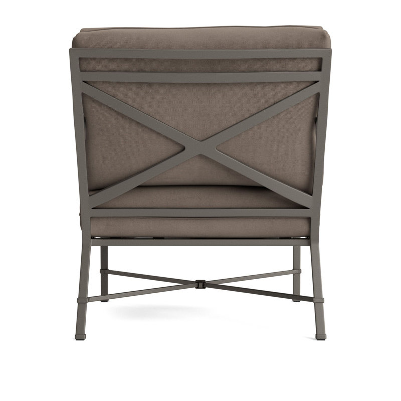 Venetian Outdoor Lounge Chair, Fusion Clay, Mica