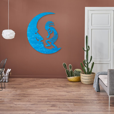 Kokopelli Steel Astrology & Stars Wall Decor