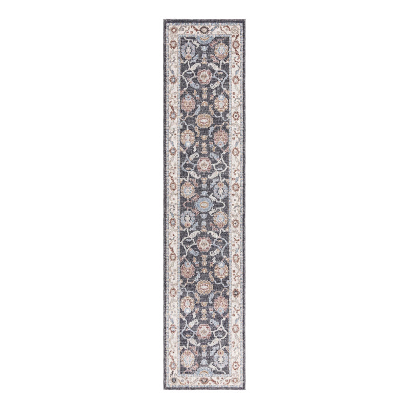 Erica Floral Indoor Rug, Runner 2'7" x 12'