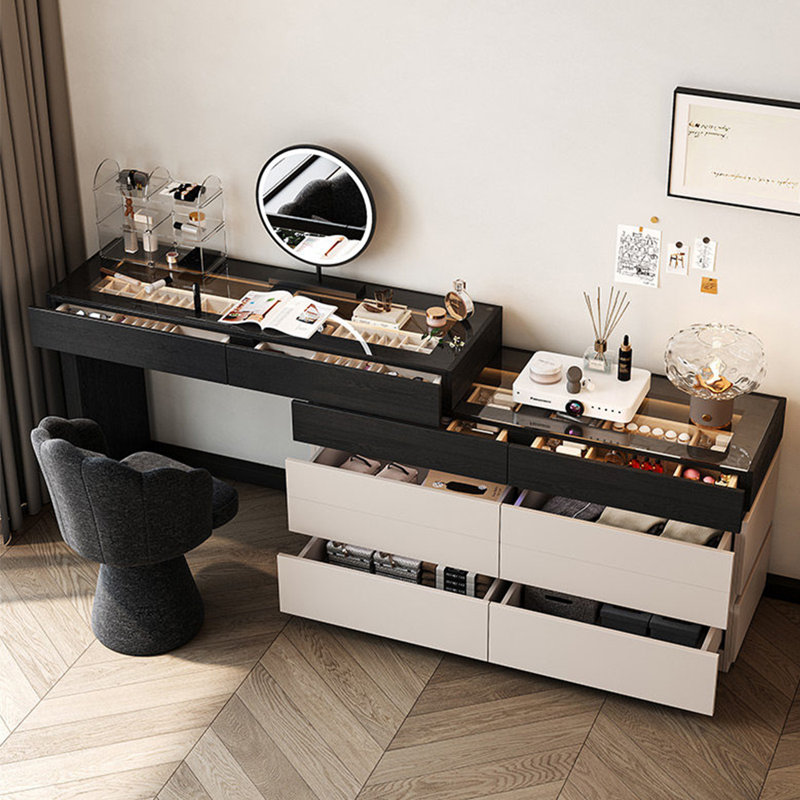 Coiffeuse 90,55 "avec miroir italien