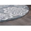 Tapis floral gris Majoros-25248360