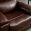 Fauteuil inclinable électrique en cuir véritable l 38,2 po Daphnie-1361169228