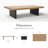 Sereno Patio 52"L x 27.5"D Aluminum Rectangular Coffee Table-1773761848