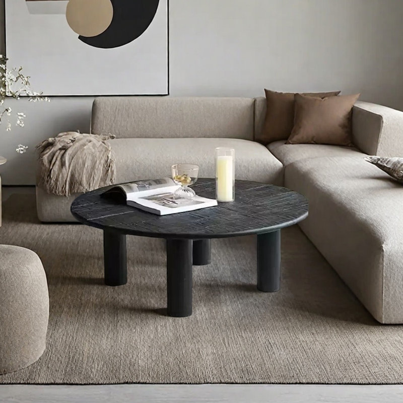 Modern Minimalist Round Coffee Table