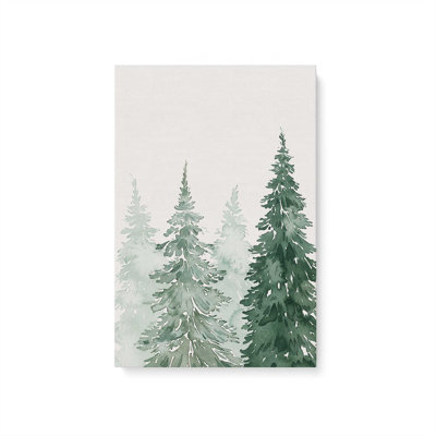 «Whispering Spruce Shadows I», toile tendue