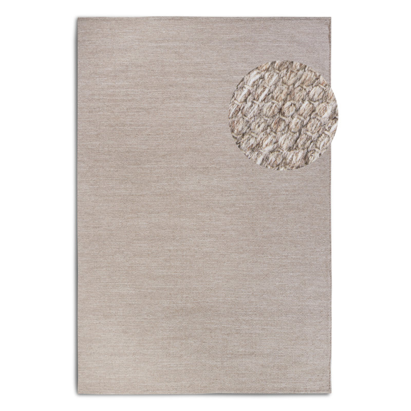 Flecked Hand Crafted Hand Loomed Area Rug, Rectangular 190 x 280cm
