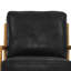 Fauteuil rembourré en tissu l 26 po