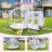 TPU Bubble Balloon House Inflatable Bubble Tent with UL Blower&Pump for Party Total Length 13FT