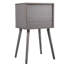 Armoire de chevet 2 tiroirs Modern